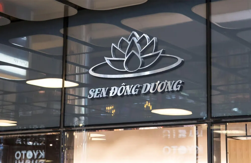 Thiết kế nhận diện thương hiệu Nhà hàng Sen Đông Dương