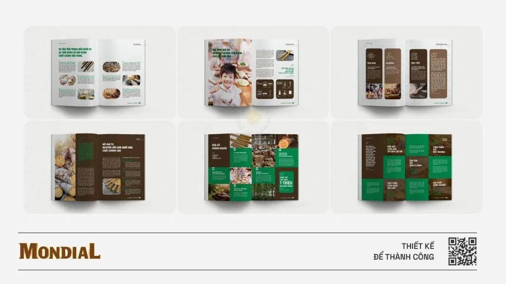 Bộ nhận diện thương hiệu Vầng Trăng