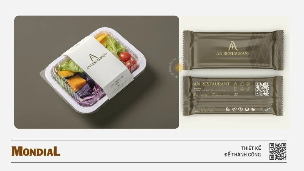 Thiết kế Bộ nhận diện thương hiệu nhà hàng An restaurant