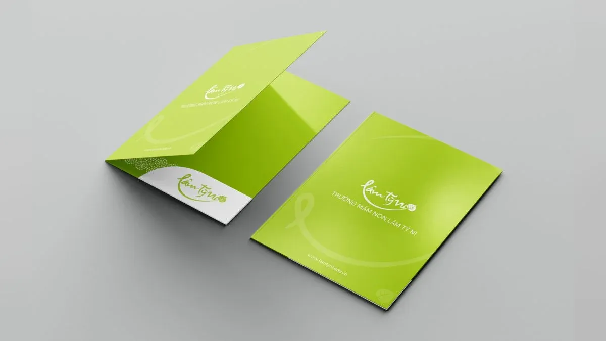 thiết kế bìa kẹp lâm tỳ ni - marketing