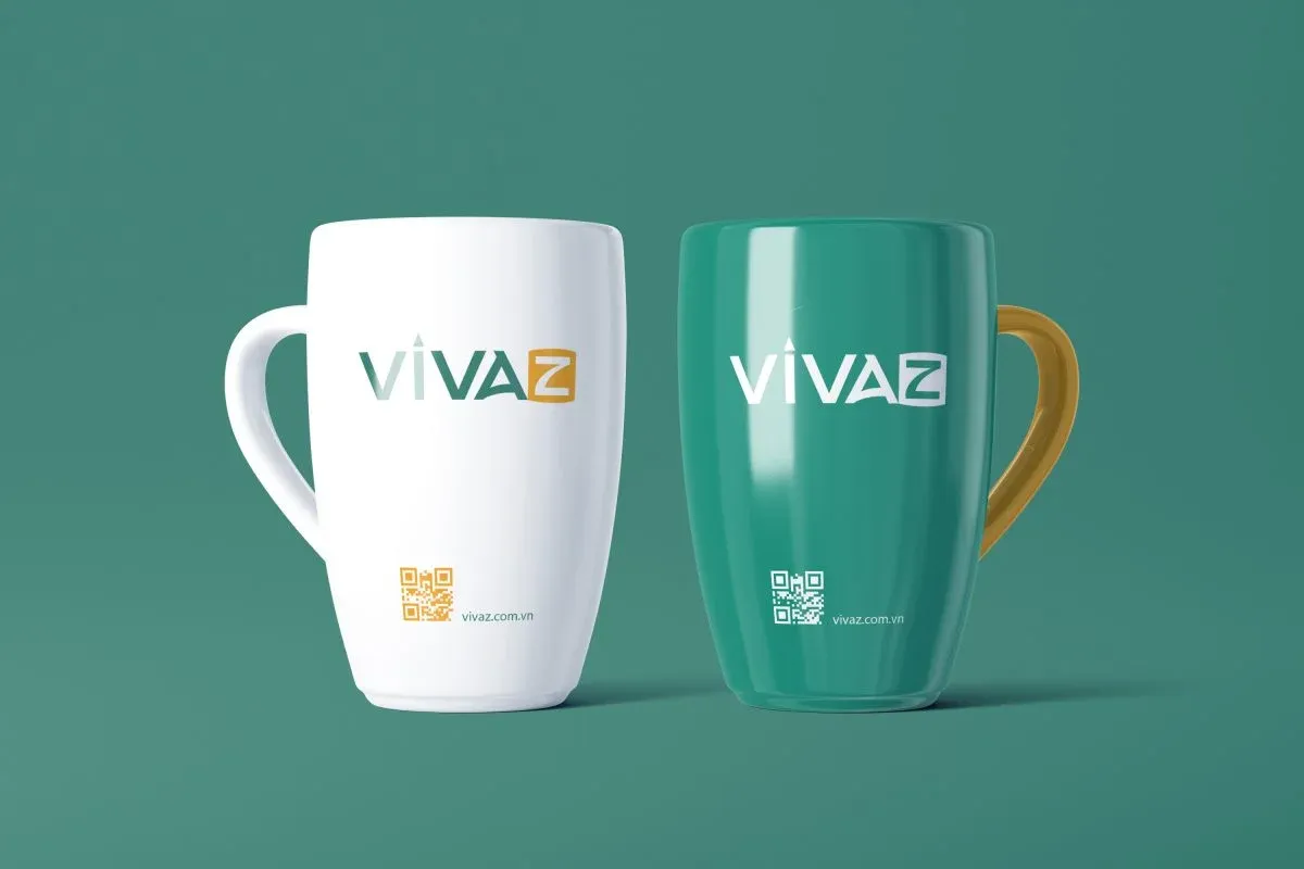 thiết kế logo vivaz - b2b