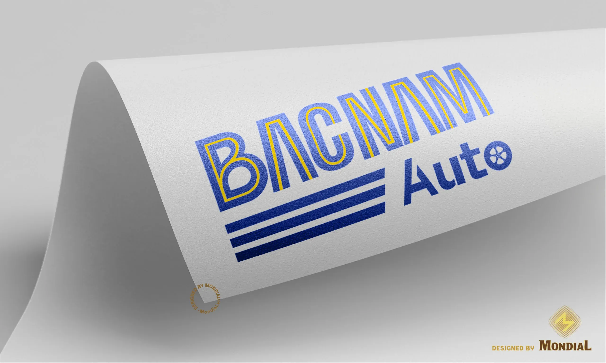 thiết kế logo bắc nam - mondial agency 