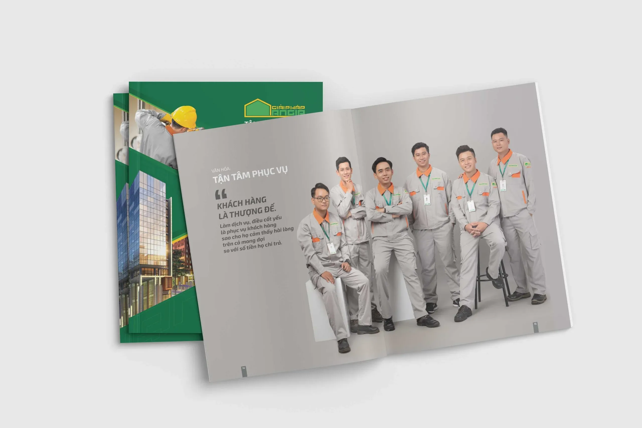 Dịch vụ thiết kế Profile GPAG - Marketing Ngành Quản Lý Tòa Nhà