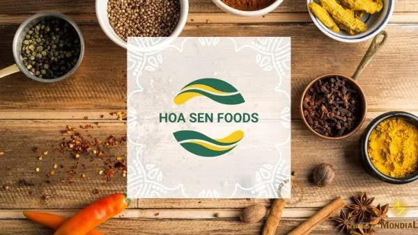thiết kế logo thương hiệu hoa sen foods