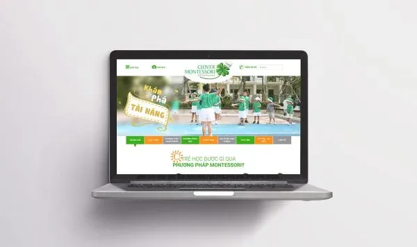 thiết kế website clover