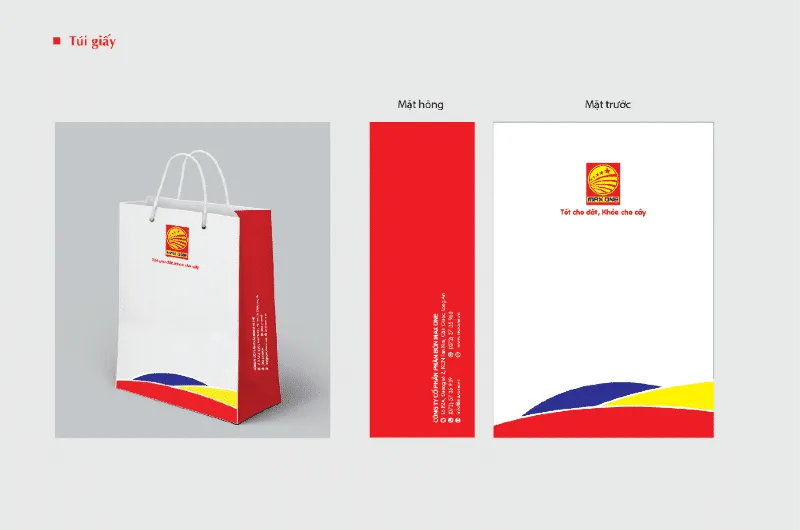 thiết kế nhận diện thương hiệu phân bón max one