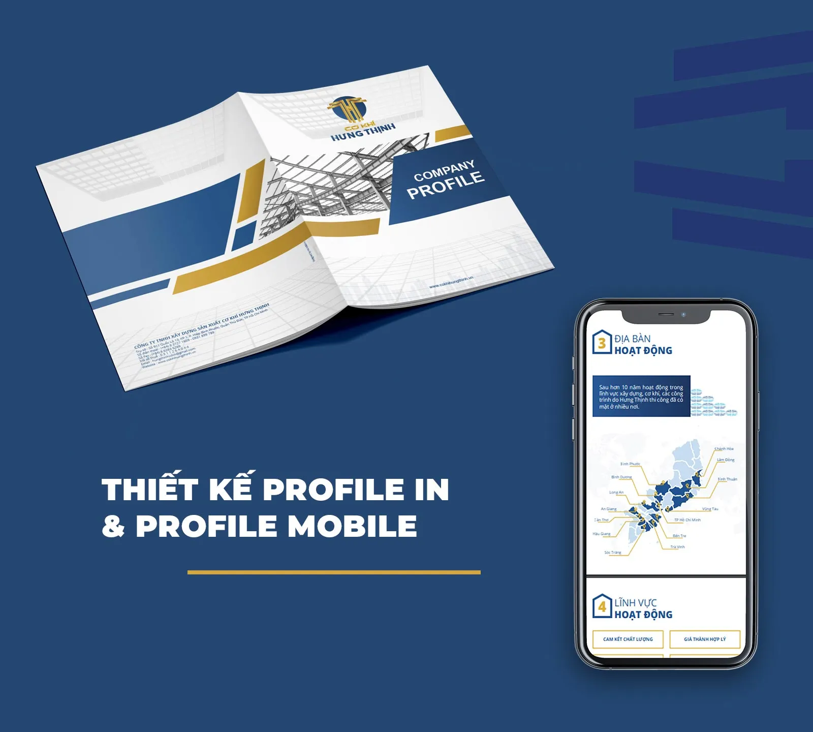 thiết kế profile cơ khí hưng thịnh