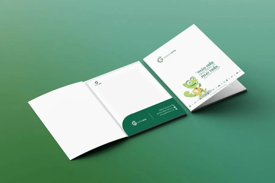 Bộ nhận diện thương hiệu Greensys