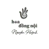 thiết kế logo hoa đồng nội